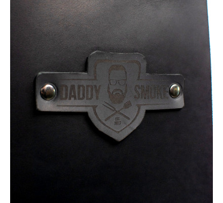 Șorț de Grătar din Piele Daddy Smoke (Black)