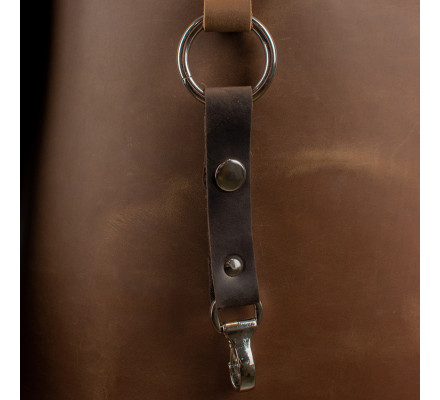 Șorț de Grătar din Piele Daddy Smoke (Light Brown)
