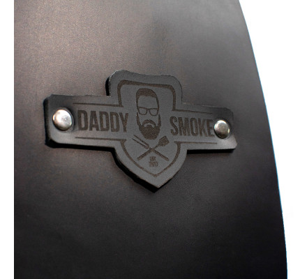 Șorț de Grătar din Piele Daddy Smoke (Black)
