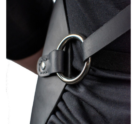 Șorț de Grătar din Piele Daddy Smoke (Black)