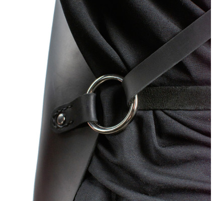 Șorț de Grătar din Piele Daddy Smoke (Black)